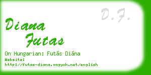 diana futas business card